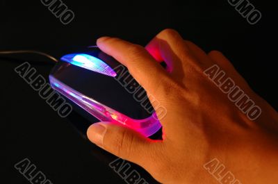 Hand on Mouse