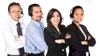 customer service team