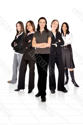 female business team