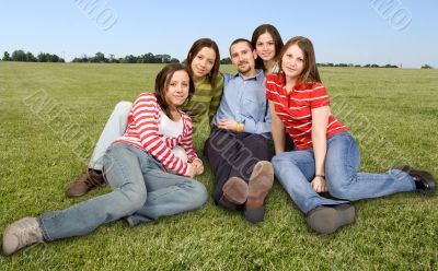 friends on the floor