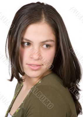 beautiful female portrait