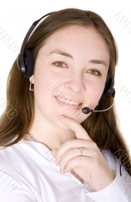 customer sevice  woman