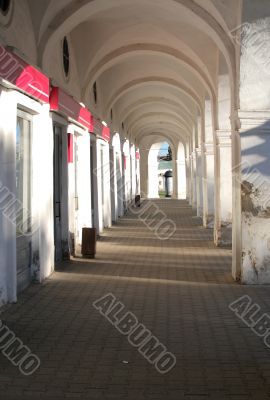 Kostroma, the ancient building