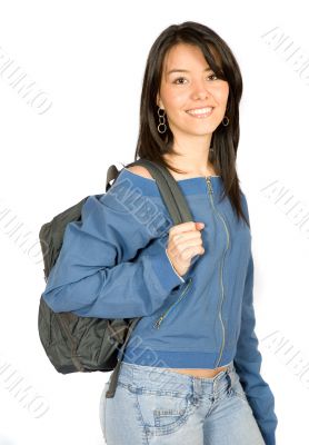 beautiful student