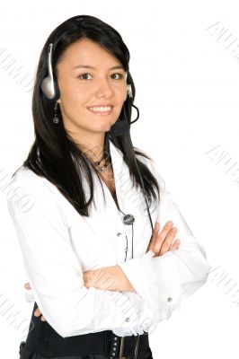 customer services girl