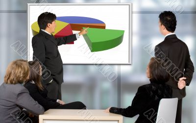 corporate trainning - man presenting