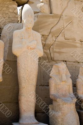 Statue. Karnak Temple. Luxor, Egypt