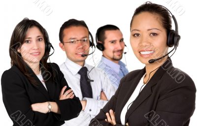 customer service team