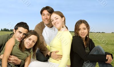 friends in the park