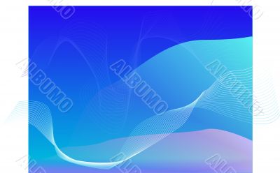 blue background