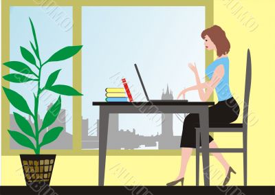 Working bussineswomen