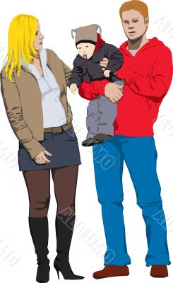 New happy family