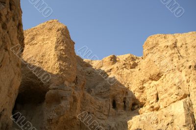 arava desert - dead landscape, background
