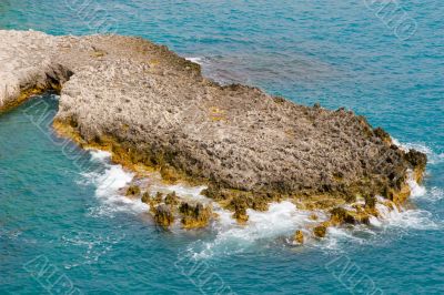 Reef and waves