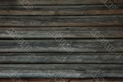 An old wooden wall