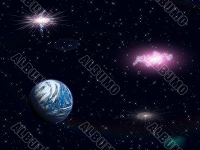 Space, planet