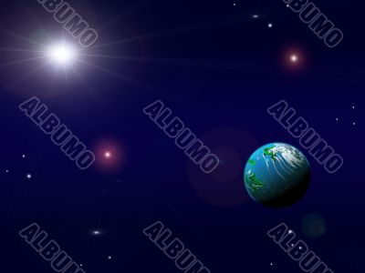 Space, planet