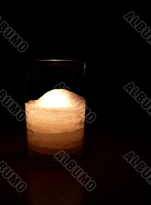 White Votive Candle
