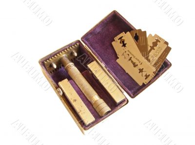 Razor in box