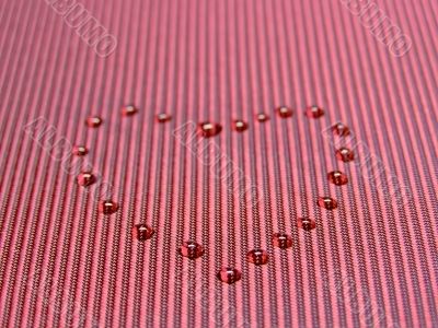 drop heart