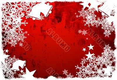 Christmas abstract Background frame