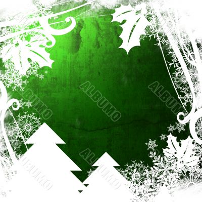Christmas abstract Background frame