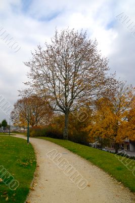 old-fashioned landscape