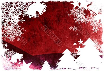 Christmas abstract Background frame