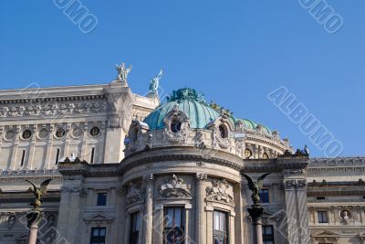 antique city building in Europe