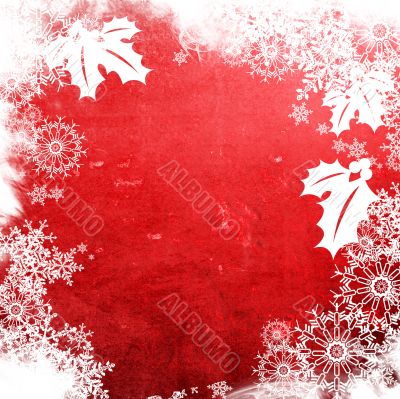 Christmas abstract Background frame