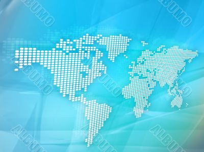 world map