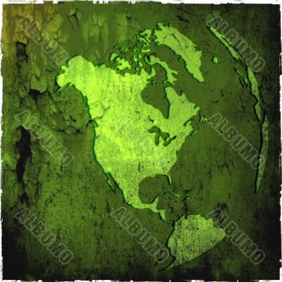 world map-vintage artwork