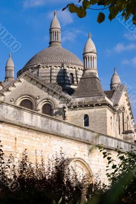 antique city building in Europe