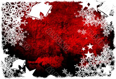 Christmas abstract Background frame