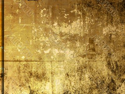 Detailed textured grunge background/frame