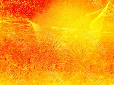 Detailed textured grunge background/frame