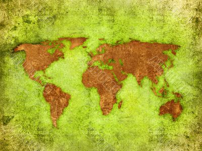 world map