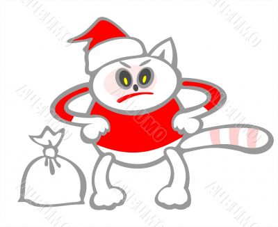 christmas cat
