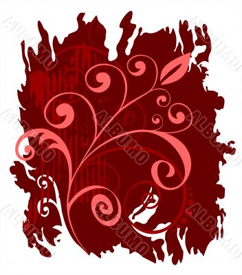 dark red pattern