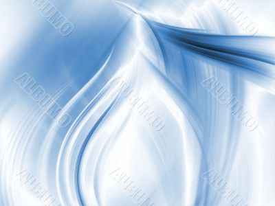 Fractal Abstract Background - Blue textures