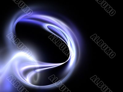 Fractal Abstact Background - Curving colors