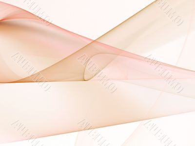 Fractal Abstact Background - Flowing brown