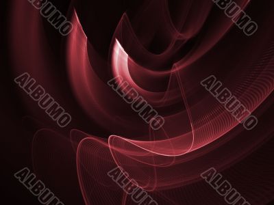 Fractal Abstact Background - Red textures