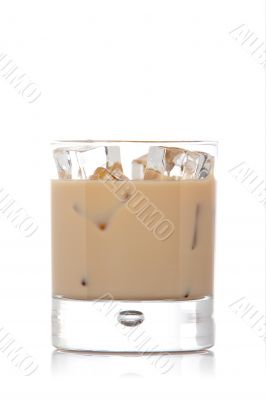 Whiskey cream glass