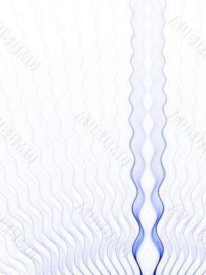 Fractal Abstract Background - Rippling Blue
