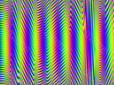 rippled colours