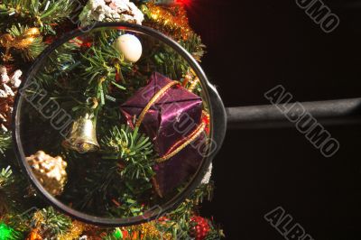 Christmas Tree Magnified