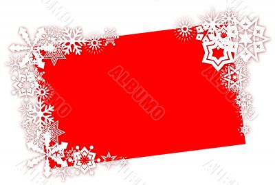 snowflake frame
