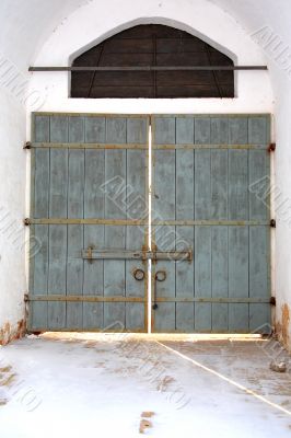 Gates to the territory of the convent