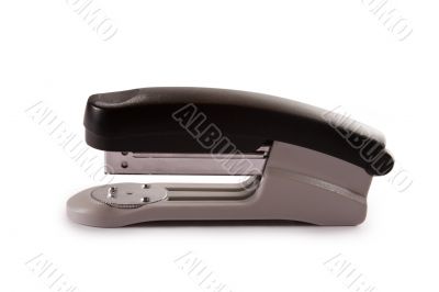 Black Stapler Isolated on White